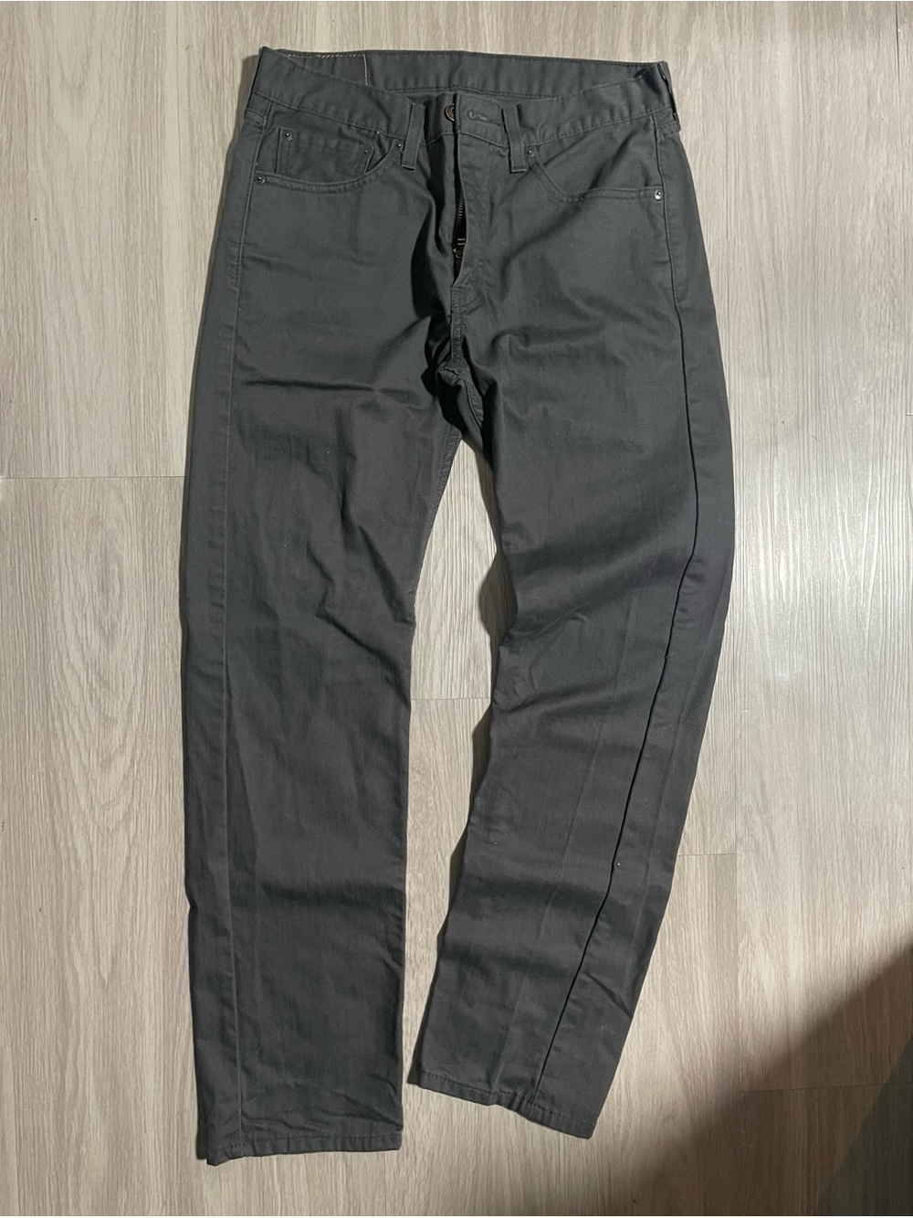 Men's 505 Levi’s Jeans in Charcoal Gray